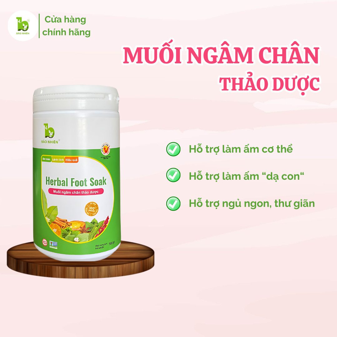 Muối ngâm chân thảo dược ivf _ klt: 500gr
