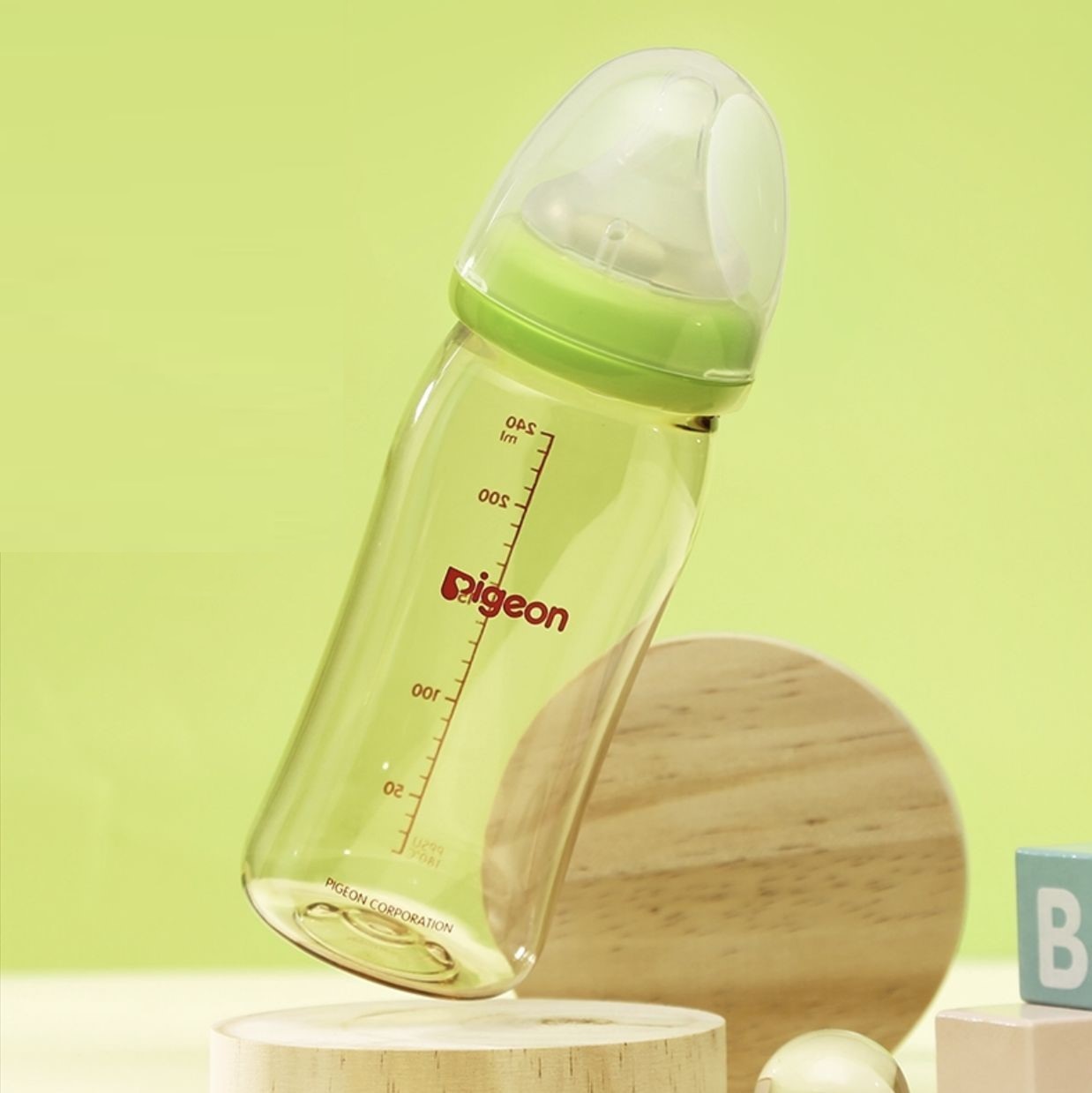 [ Chính Hãng ] Bình sữa Pigeon cổ rộng 160ml/240ml nội địa Nhật - Mẹ bé Soko
