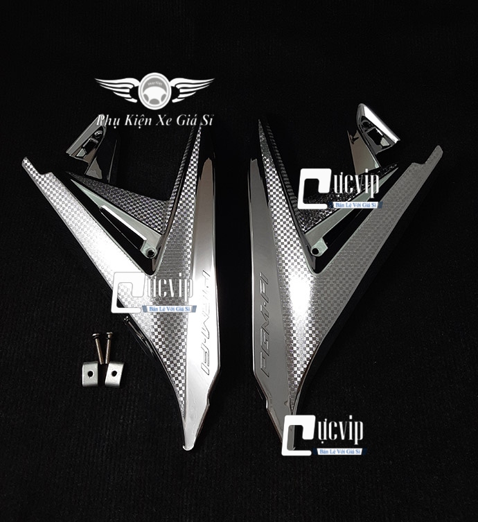 Ốp Gác Chân Sau AirBlade 2013 - 2015 Xi Mạ Crom MS2904