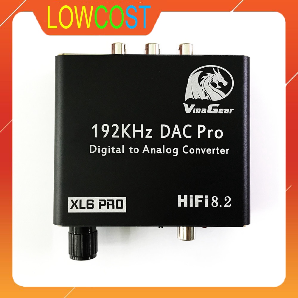 Bộ chuyển đổi âm thanh Optical sang AV Chính Hãng VinaGear XL6 Pro có chỉnh âm lượng (BH 12 Tháng)