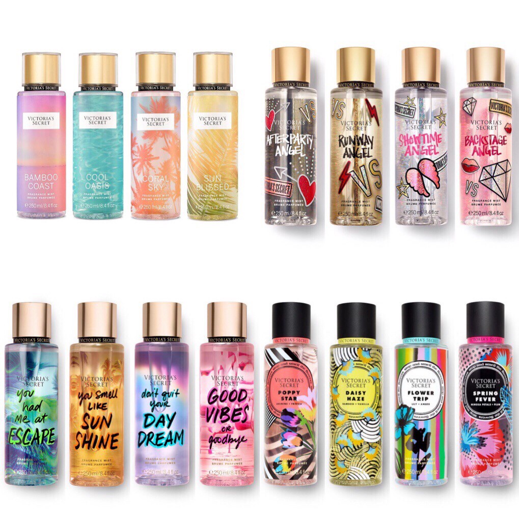 Xịt Thơm Toàn Thân Victoria's Secret Fragrance - Nước Hoa Body Mist Victoria Secret Xịt Thơm Toàn Thân Original Collection (Ngẫu Nhiên)