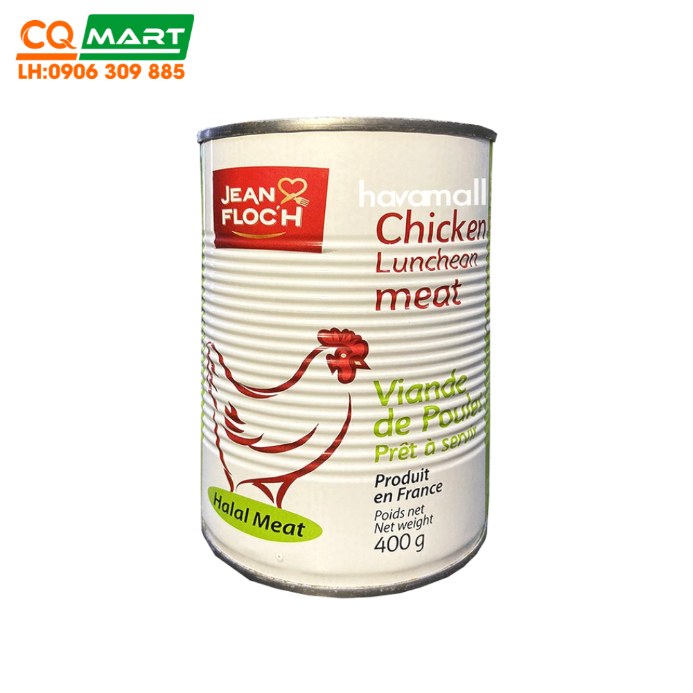 Pate thịt gà Luncheon Meat hiệu Jean Floch 400g