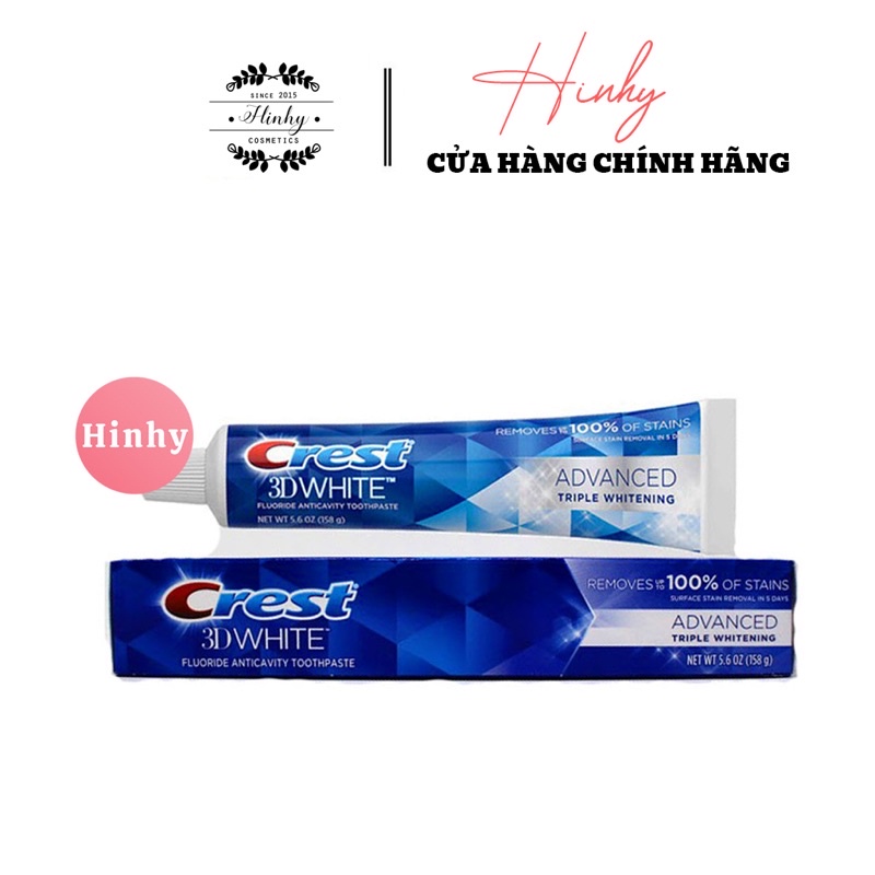Kem đánh răng 3d crest 158g