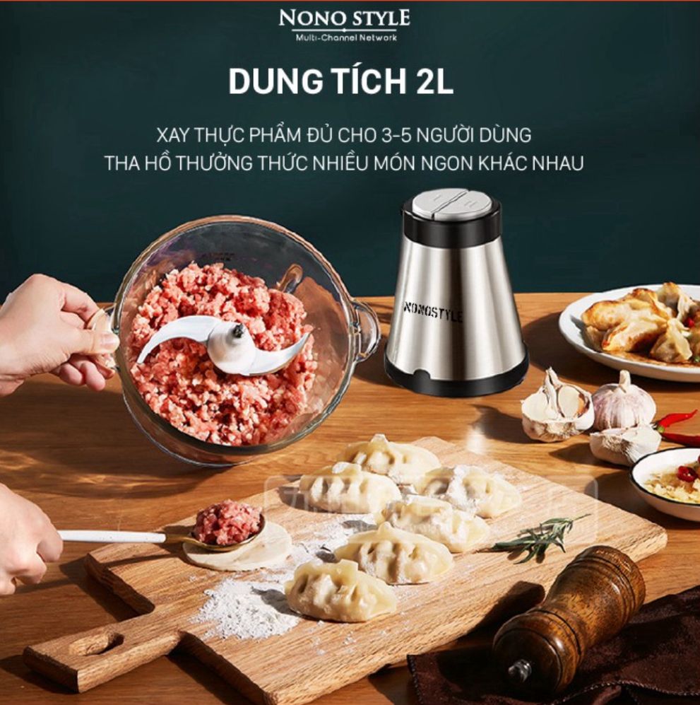 Máy xay đa năng , máy xay thịt cối thủy tinh