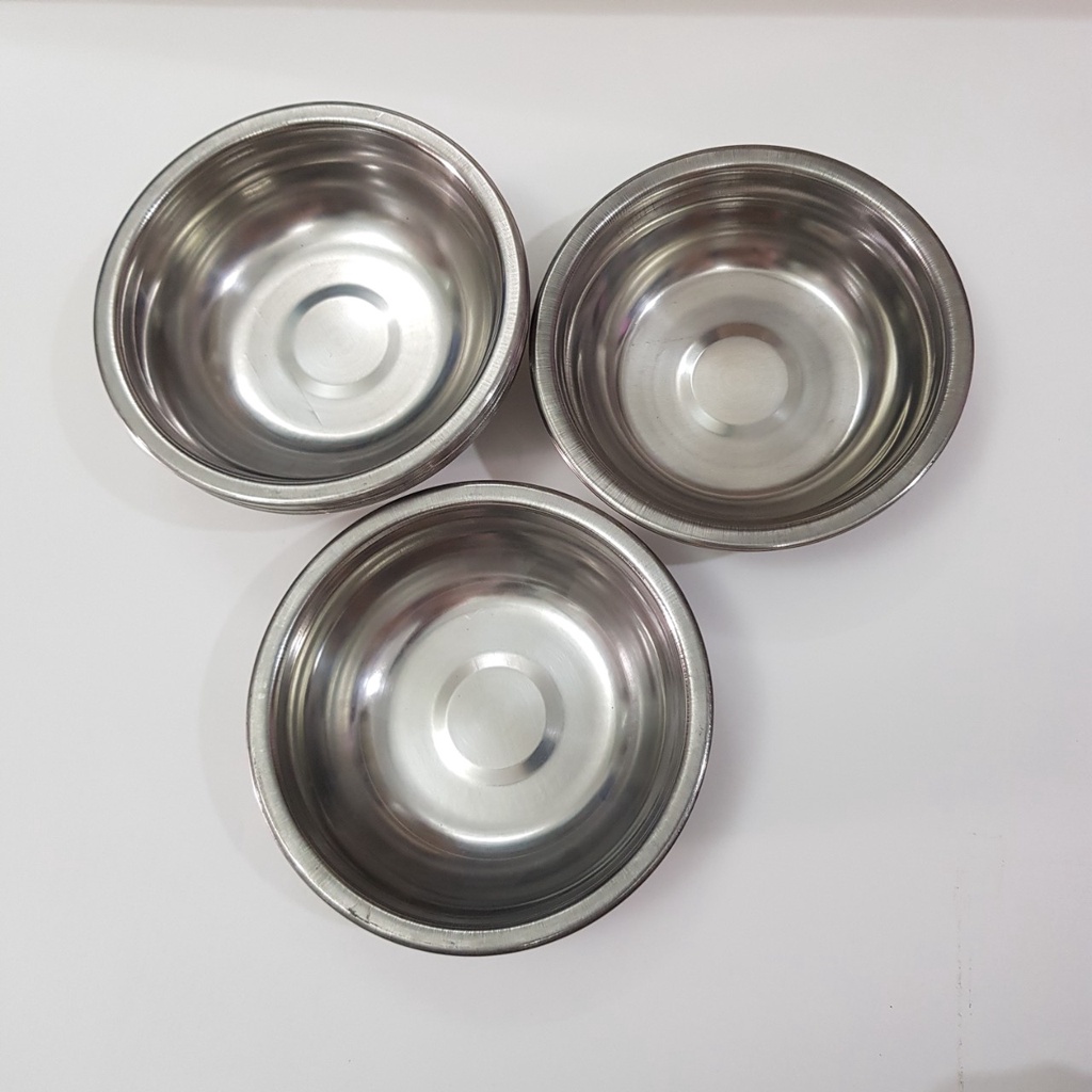 Bát ăn cho chó bát ăn cho mèo thú cưng đơn bằng inox nhựa