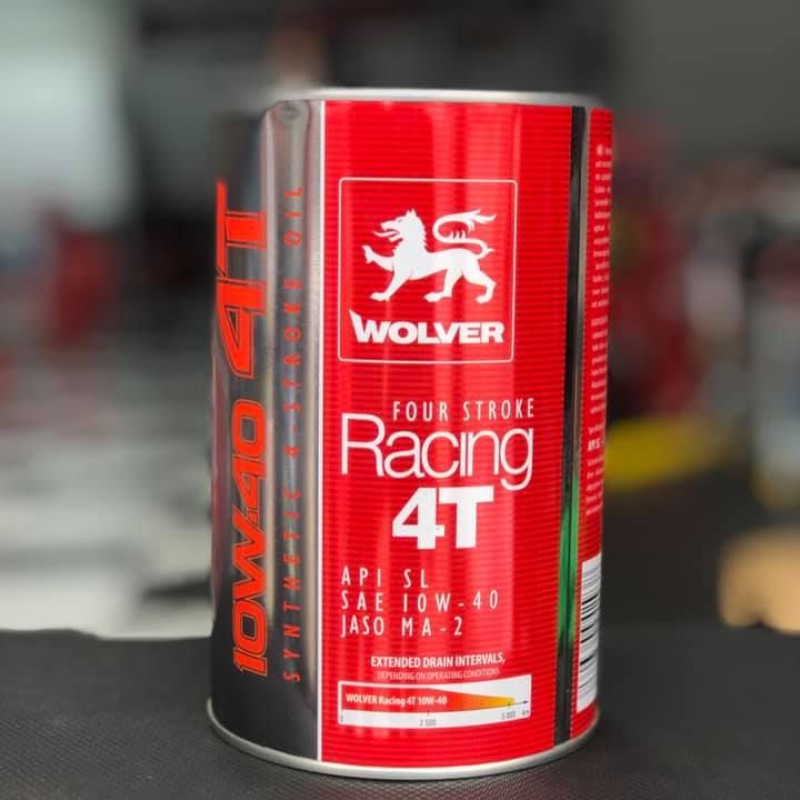 Nhớt Wolver Racing Synthetic 10W40