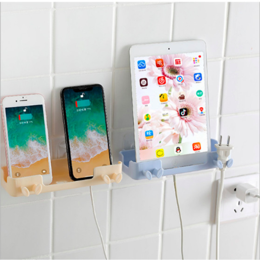 Kệ Giá Có Giá Ttreo sạc Ipad , điện thoại , móc treo sạc để đồ dán tường chắc chắn.