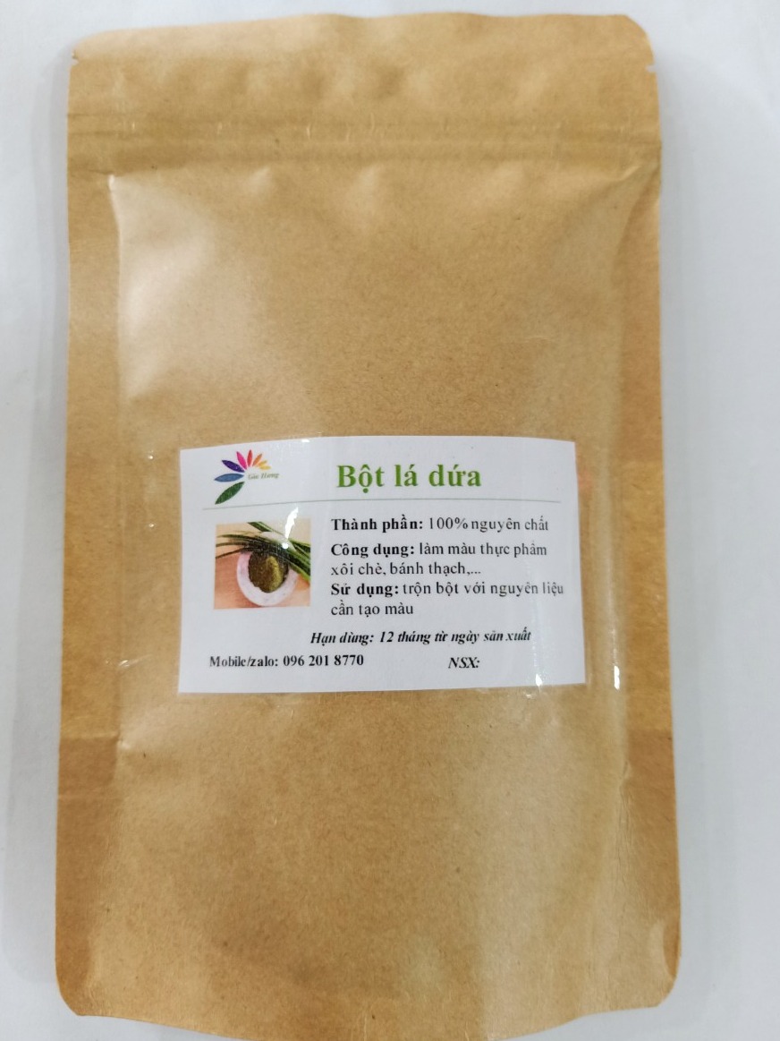 Bột lá dứa - túi 100gr