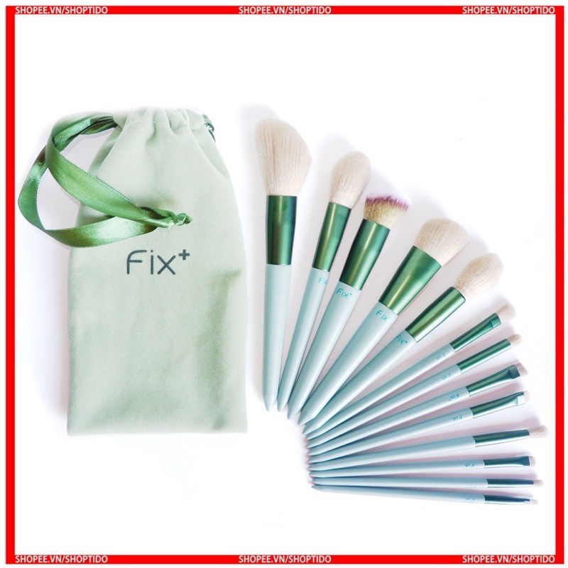 Bộ cọ trang điểm Fix 13 cây mềm mượt