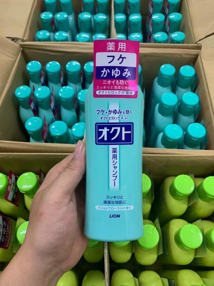 DẦU GỘI GIẢM GÀU & NGỨA DA ĐẦU OKUTO LION 320ML