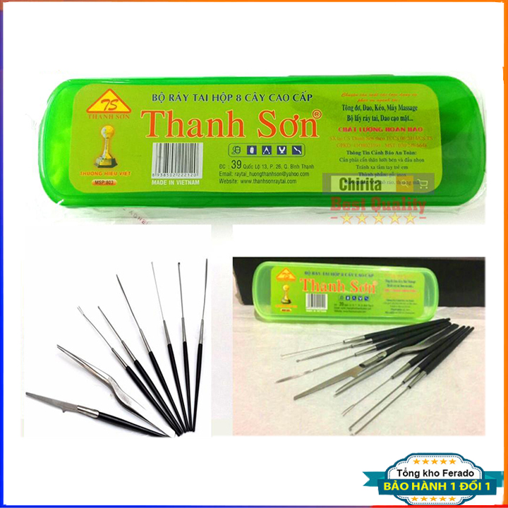Bộ ráy tai cao cấp thanh sơn 8 món