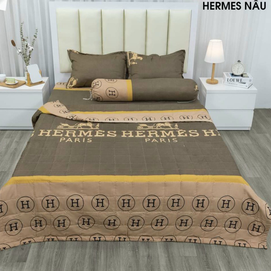 Bộ ga gối pholy cotton sét 4 món