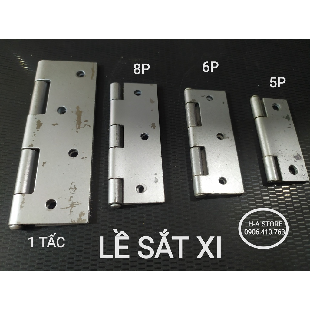 Bản lề lá sắt xi 50mm / 63mm / 76mm / 102mm