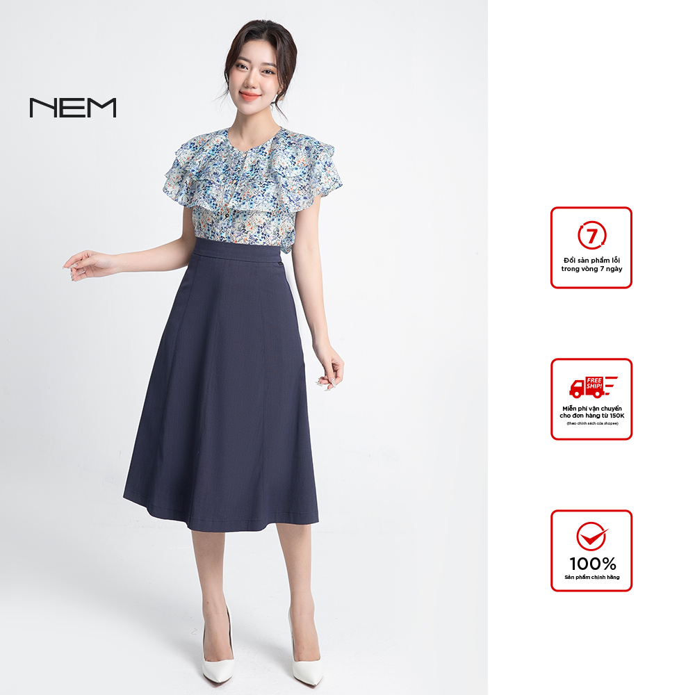 Chân váy nữ dáng a công sở nem fashion z42322