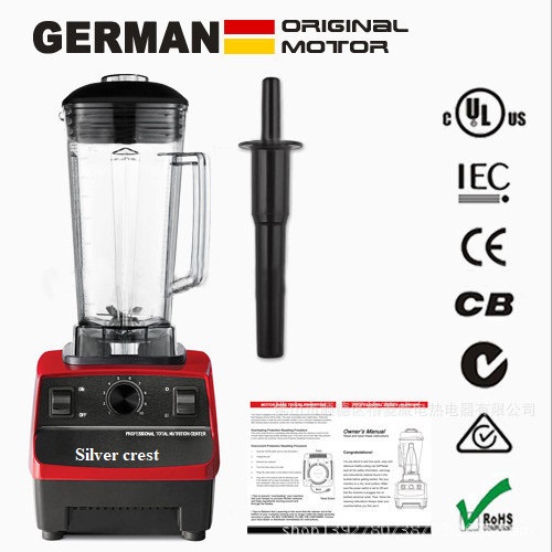 Máy xay sinh tố công nghiệp 2L thương hiệu Silver Crest của Đức- xay được cả đá làm nhiều món tiện lợi- phù hợp nhà hàng quán ăn hộ gia đình
