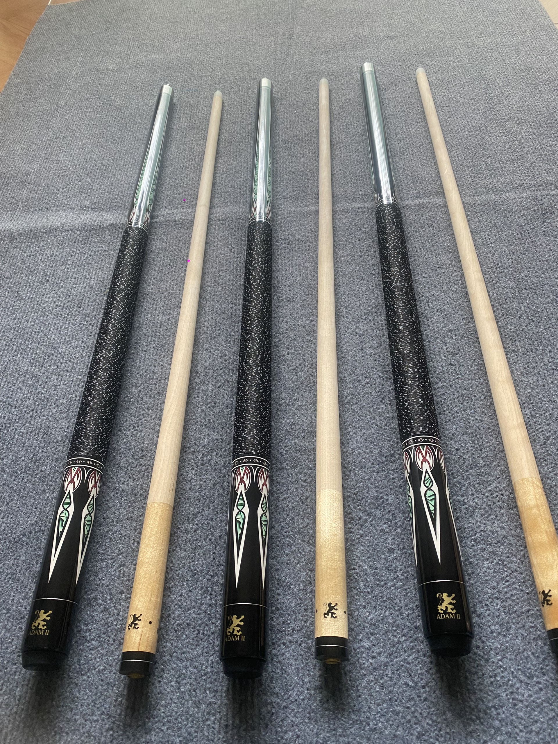 Cơ bida adam lỗ 13mm. Tay quấn chỉ. mẫu mới về hàng