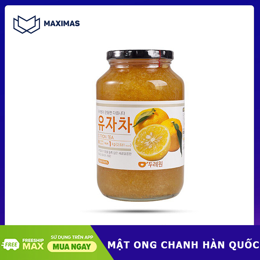 Mật ong chanh Hàn Quốc Dooraeone 1kg Maximas