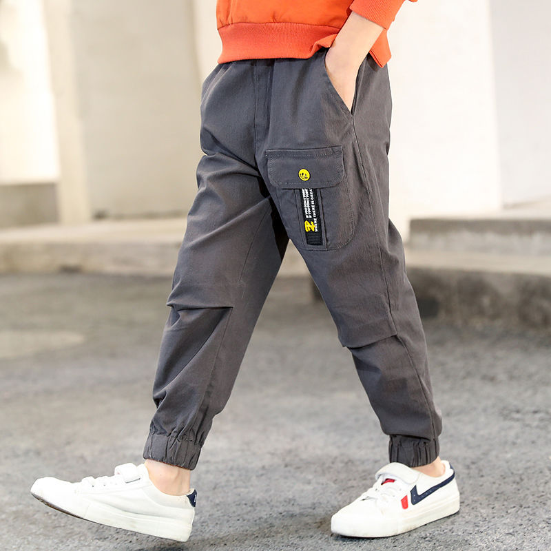 LANBAO quần bé trai 12 tuổi qquần âu nam hàn quốc cho bé quần dài kaki bé trai quần baggy bé trai áo quần dài cho bé trai quần short bé trai 40kg