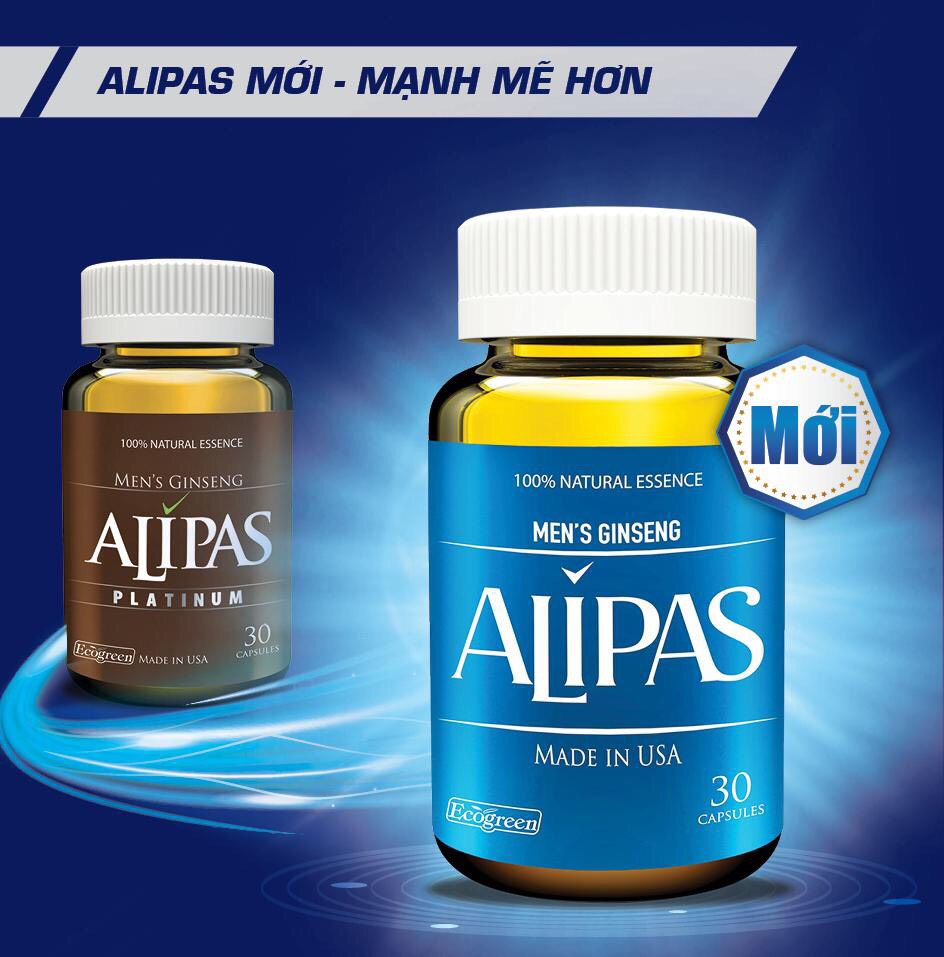 [HCM]Sâm ALIPAS PLATINUM (Hộp 30 viên) Mới