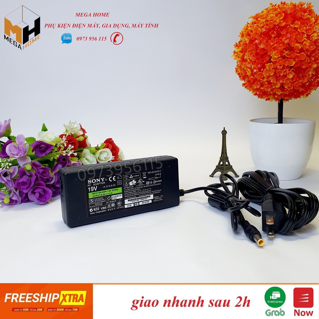 Adapter tivi sony ???? cục nguồn tivi sony 195v - 47a