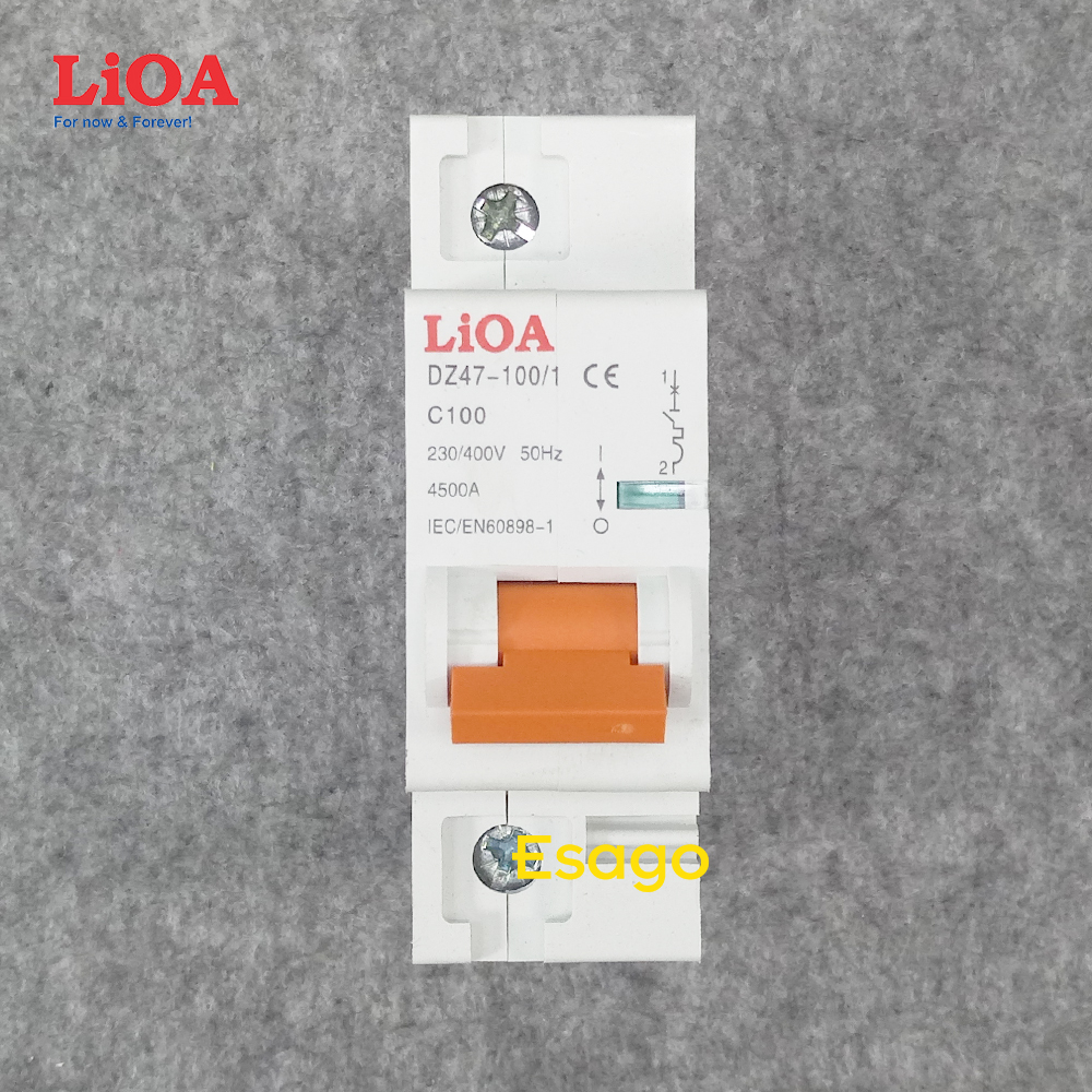Cầu dao tự động lioa loại 1 cực 100a