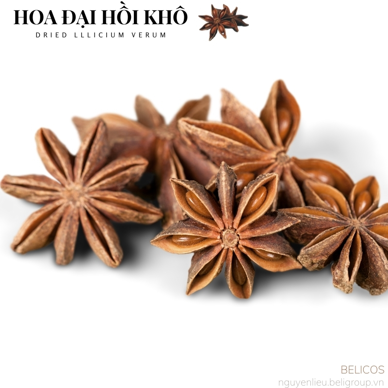 Hoa Đại Hồi khô nguyên bông, trang trí nến thơm