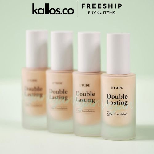 Kem Nền Etude House Double Lasting Vegan Cover Foundation - Kallos Vietnam