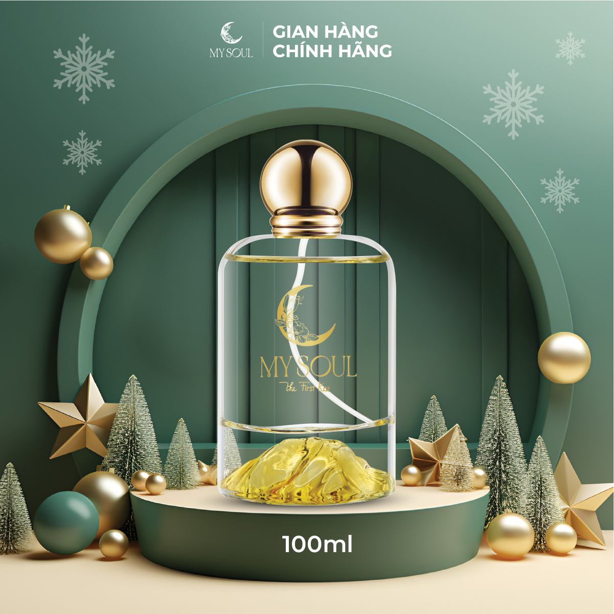 Nước Hoa My Soul - No.01 The First Kiss - 100ml