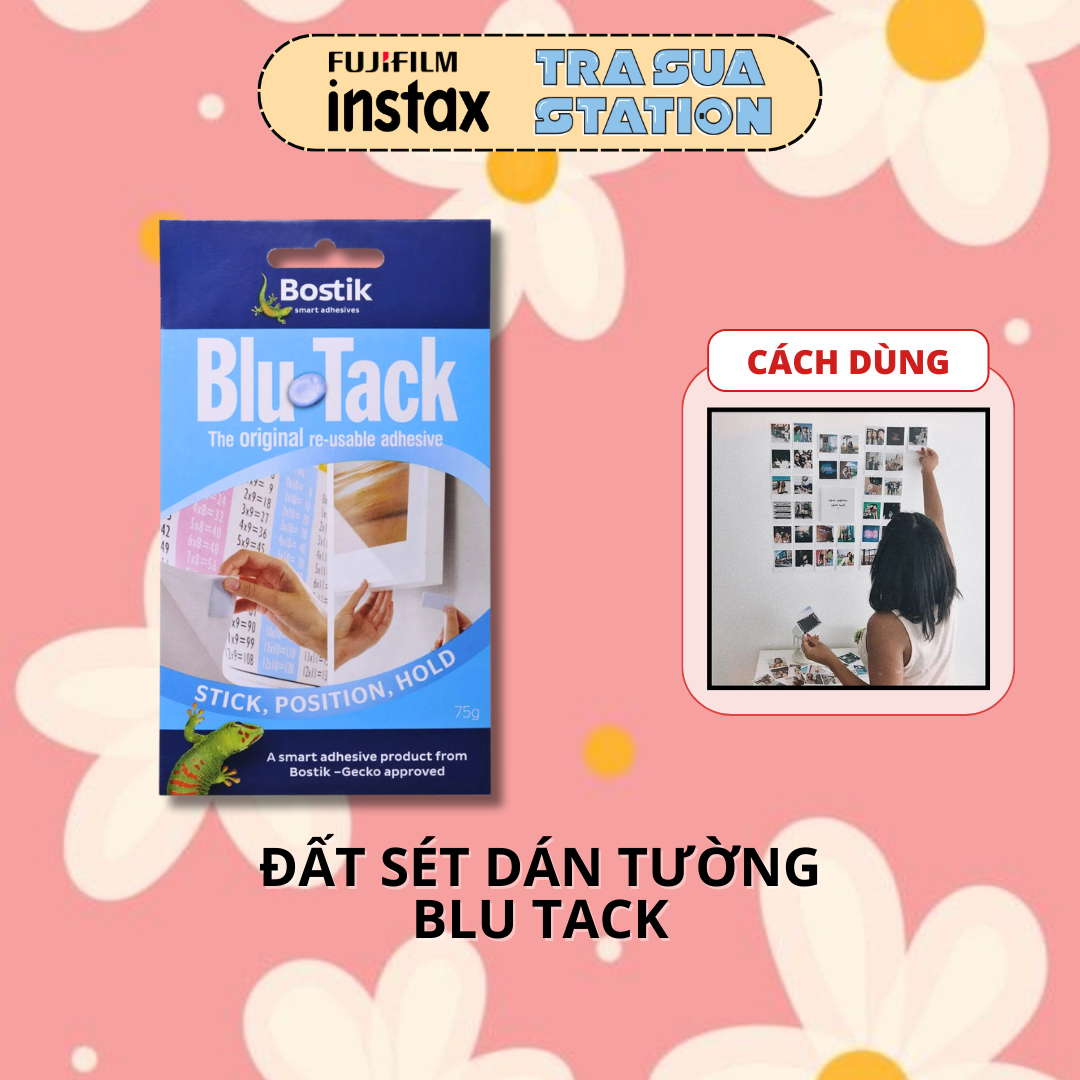 Blu tack - dán hình lên tường dễ dàng hơn