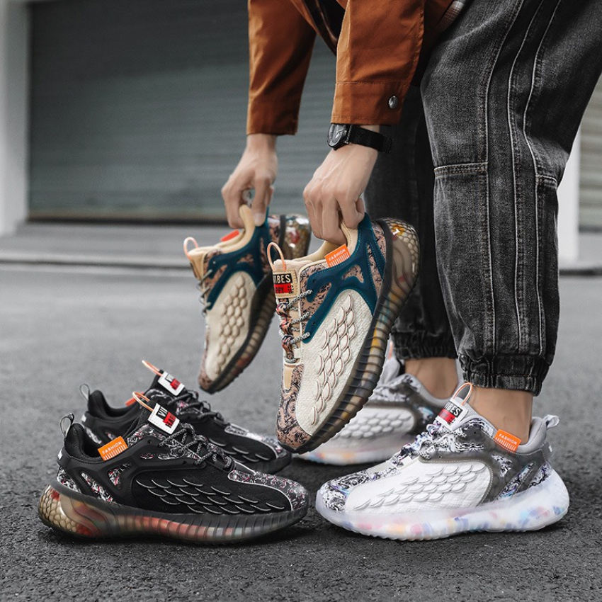 Giày thể thao nam giày sneaker nam đế BOOST QC đình đám 2022, giày thể thao, giày chạy bộ, giày, giày sneaker, giày nam, giày dép nam