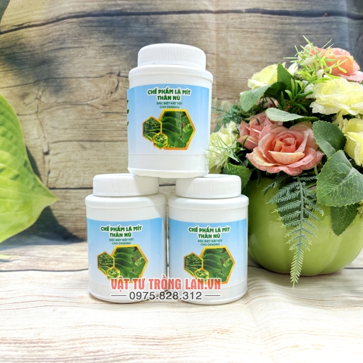 Chế phẩm lá mít thân nù siêu tốt cho lan cây mập ,lá dày - lọ 100g