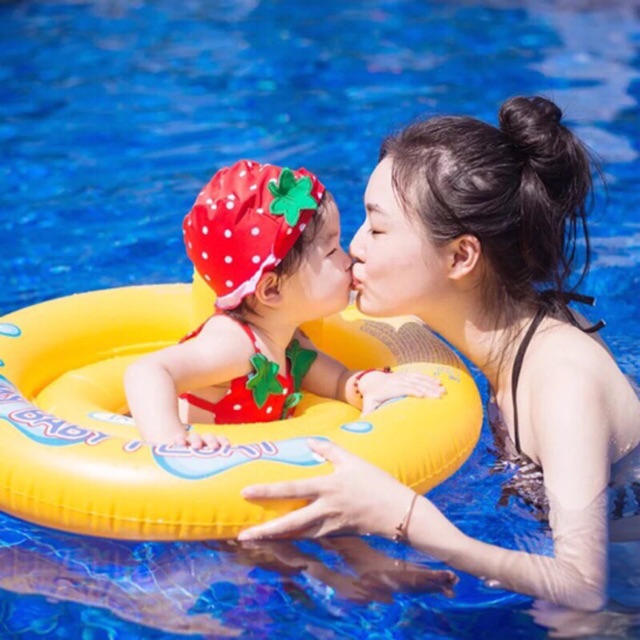 Bikini dâu tây, đồ bơi 3 mảnh dễ thương - mt88.30