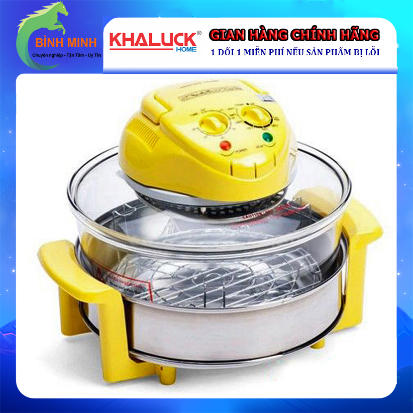 Lò Nướng Thủy Tinh Khaluck Đa Năng KL-658H 12L 12 Lít - Công Nghệ Nhật Bản (Bảo Hành 12 Tháng)