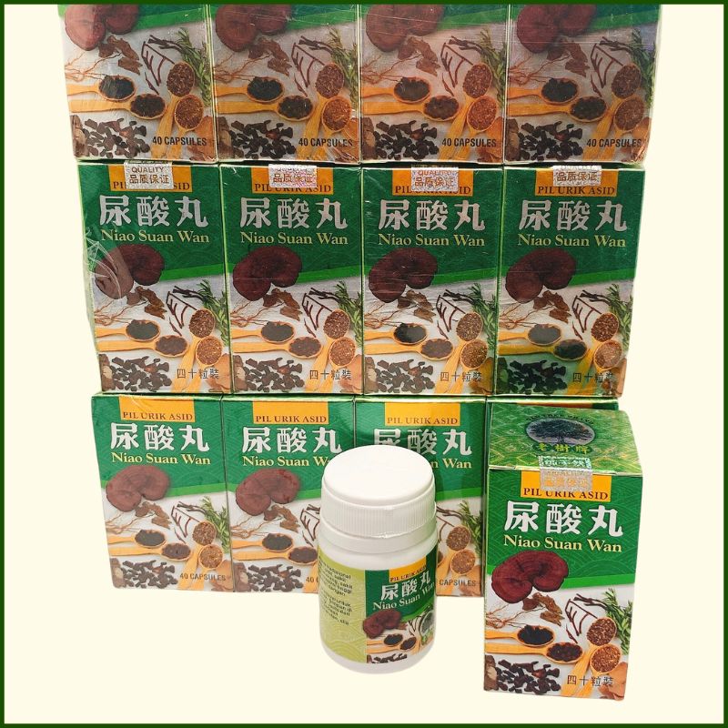 Niao suan wan, gout xanh malaysia – hỗ trợ xương khớp