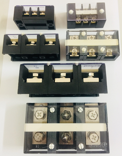Cầu đấu điện domino 3 cực 60a/ 4 cực 60a/ 4 cực 100a/ 4 cực 150a/ 3 cực 150a/ 3 cực 200a/ 4 cực 200a