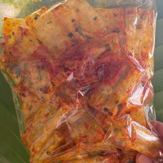 20 bịch Bánh tráng cuộn sate tôm khô bò