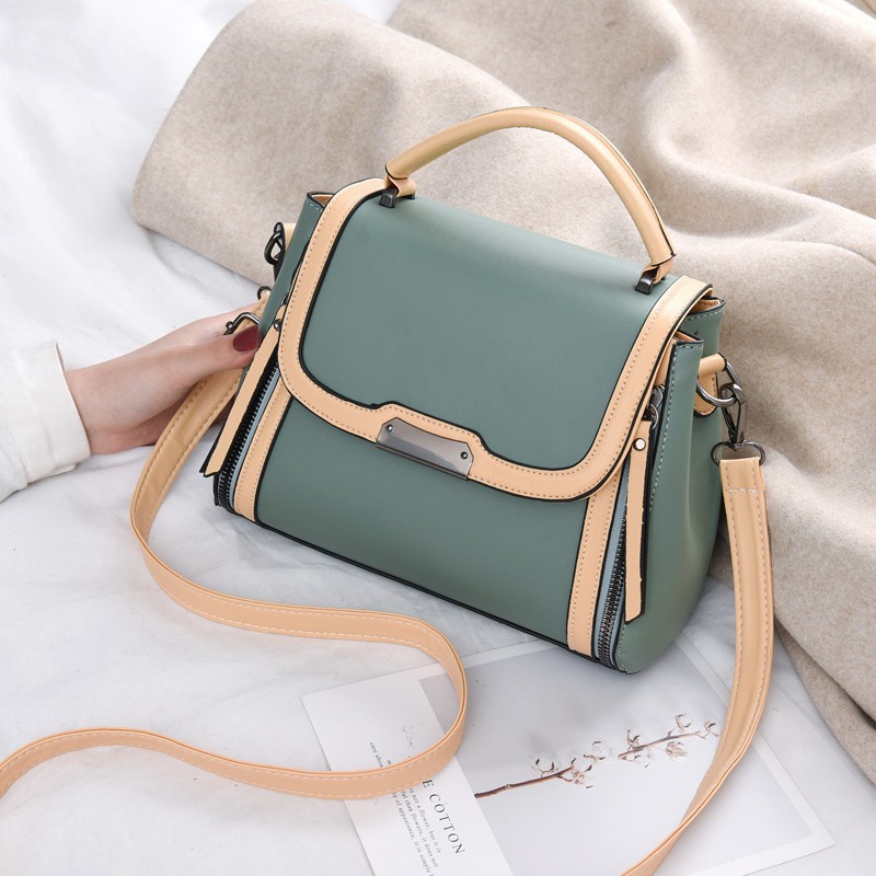 Túi ulzzang nữ, túi xách nữ da pu mềm greelow cao cấp thời trang pk 38