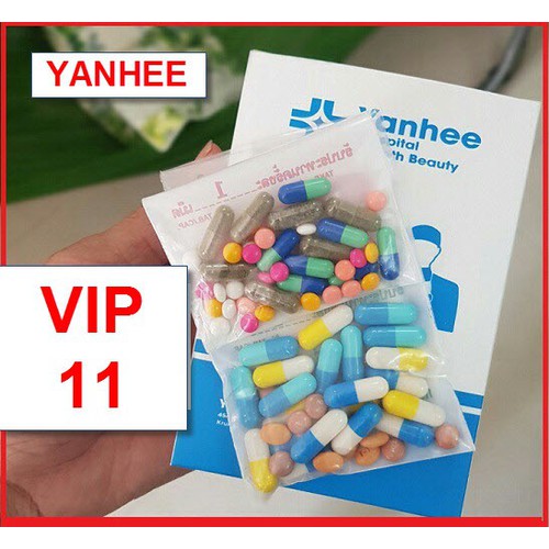 giảm cân vip 11 YANHEE siêu mạnh liệu trình 7 ngày