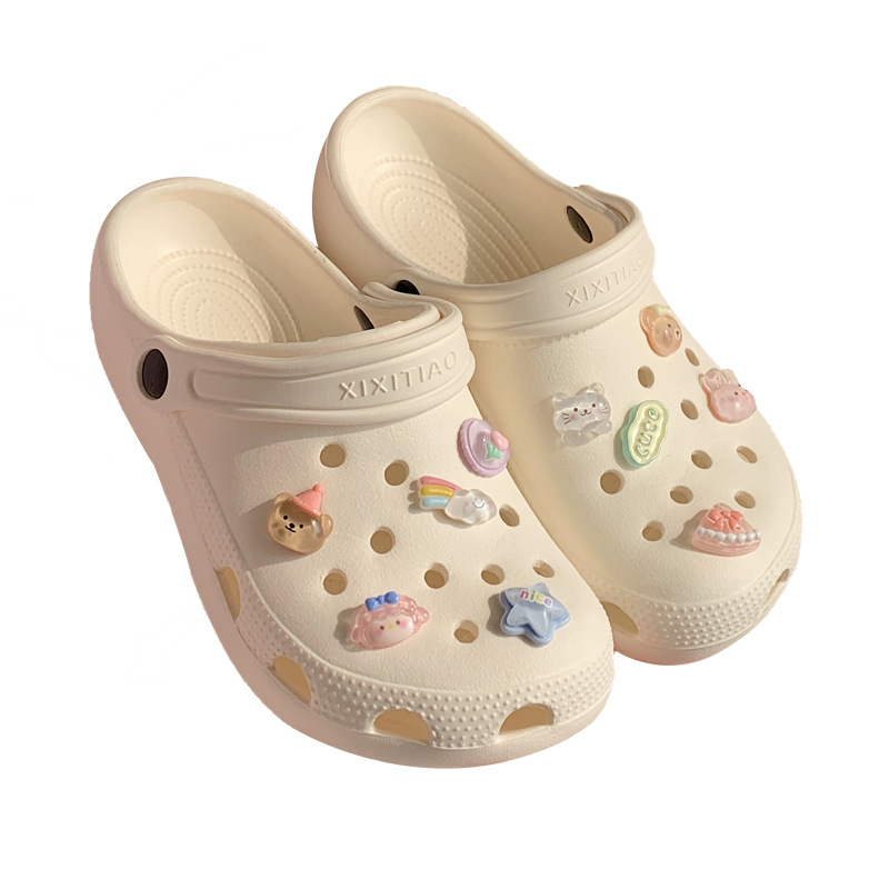 Super Cute Women's Slippers with Buttons Attached, Soft and Super Comfortable. - 5