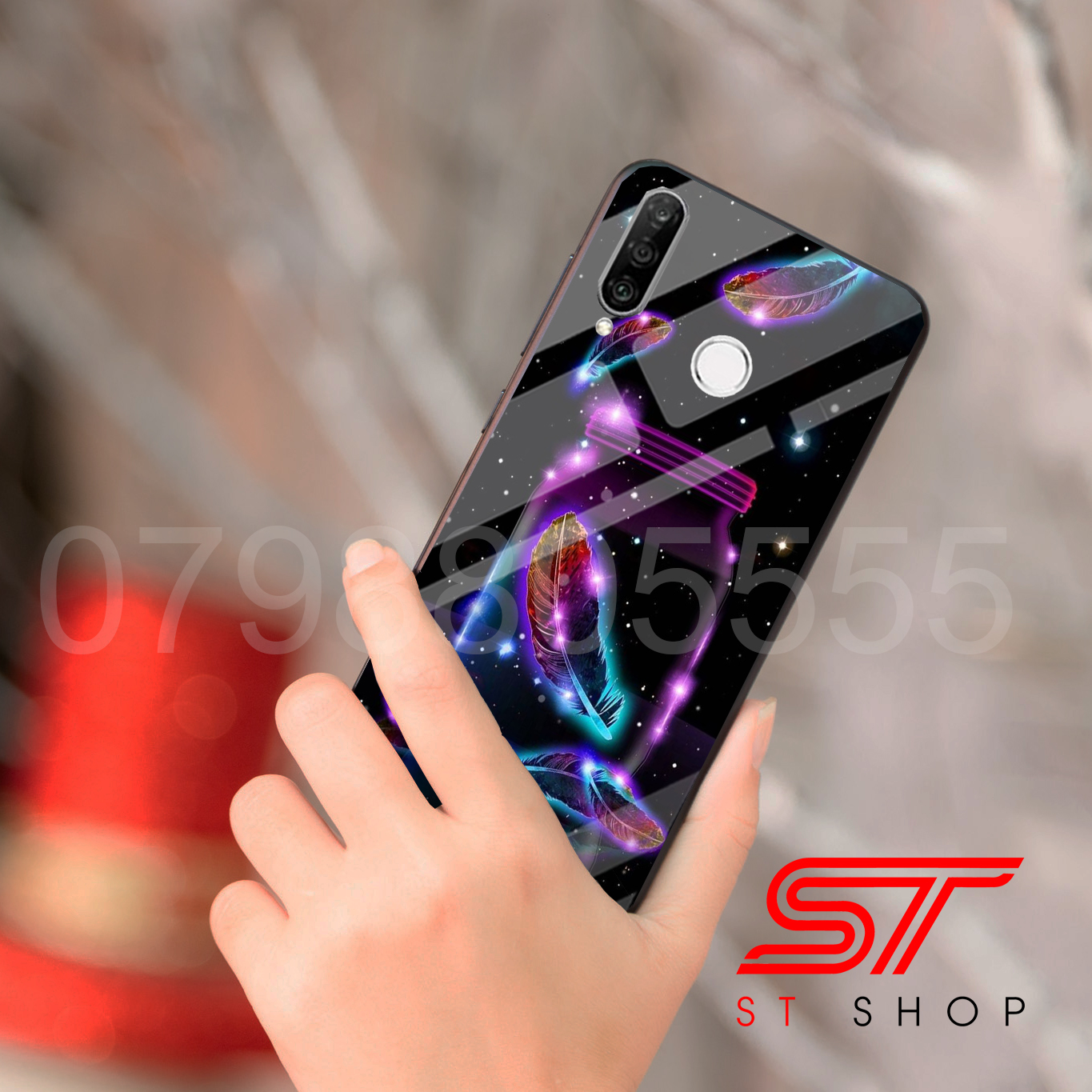 [ 6 Mẫu ] Ốp lưng kính cực đẹp cho Huawei P30 Lite