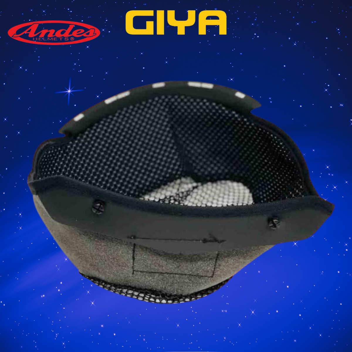 Lót mũ Andes 181 thay thế cho lót cũ tự thay dễ dàng tại nhà - Giya Helmet