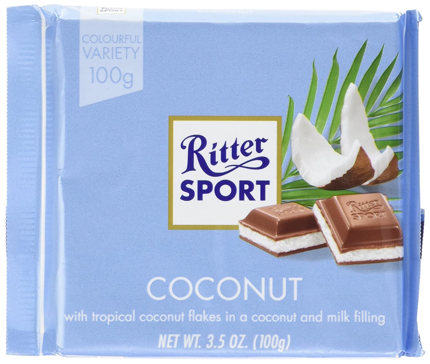 Socola Sữa Nhân Dừa Ritter Sport Sản Phẩm Nhập Khẩu Đức