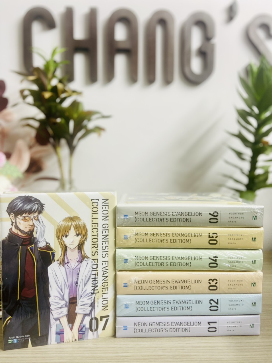 Truyện tranh Neon Genesis Evangelion trọn bộ 7 tập - Chang Book