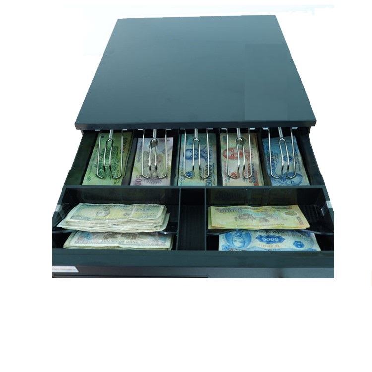 Két đựng tiền siêu thị 4 ngăn M330 - Bằng Sắt Siêu Cứng và Bền