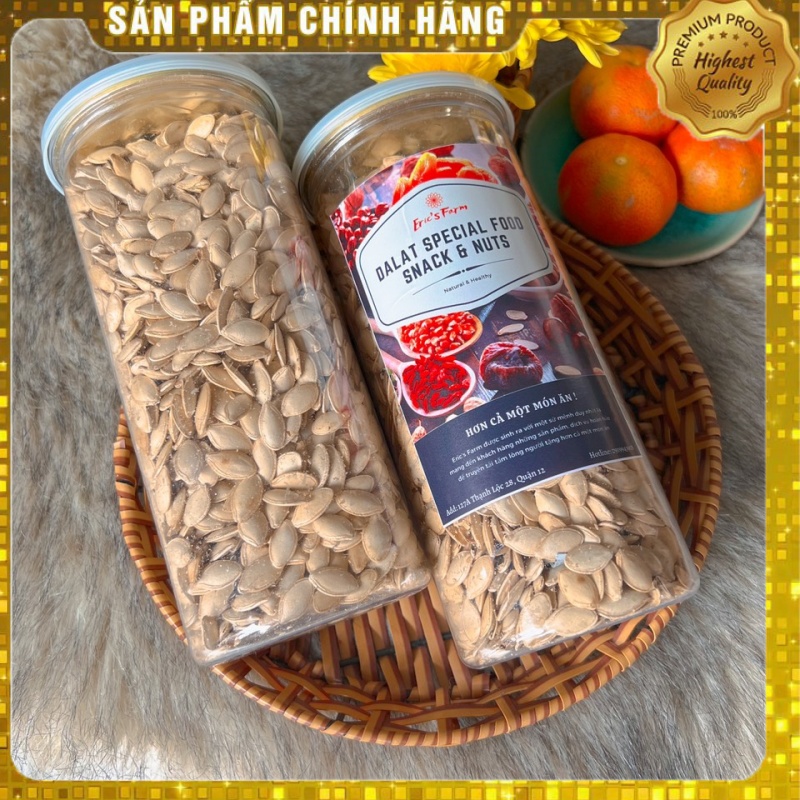 Hạt bí tráng rang 450g - thơm giòn, bùi béo