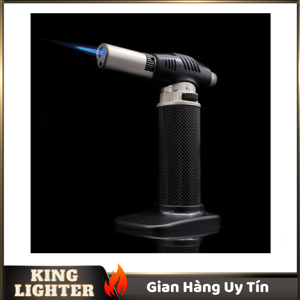 Bật Lửa Gas JET TORCH JT699 Lửa Khò 1 Tia Kiểu Dáng Chiếc Bình Khò Cầm Tay Nhiều Chế Độ Có Đế (Fullbox)