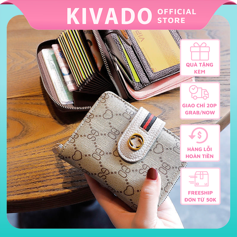 Ví Nữ Ngắn Mini Cầm Tay Đẹp Mini Cao Cấp Cute Dễ Thương Nhỏ Gọn Bỏ Túi đựng tiền  Thời Trang Con Ong Takastore Vnco