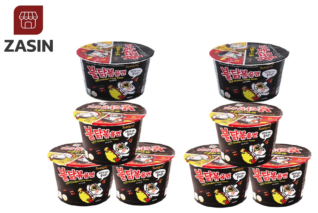 [HCM]Combo 8 Tô Mì gà cay khô Samyang 105g