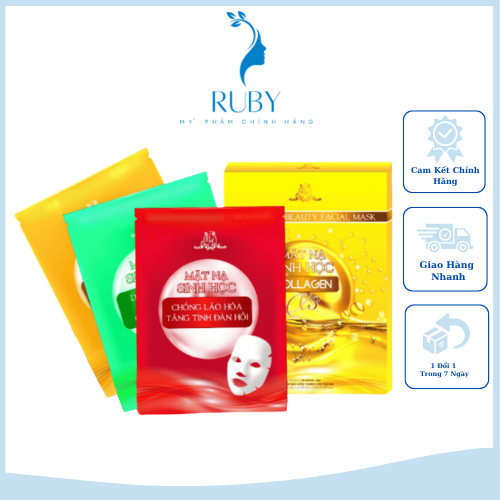 Mặt nạ sinh học X3 Collagen Đông Anh