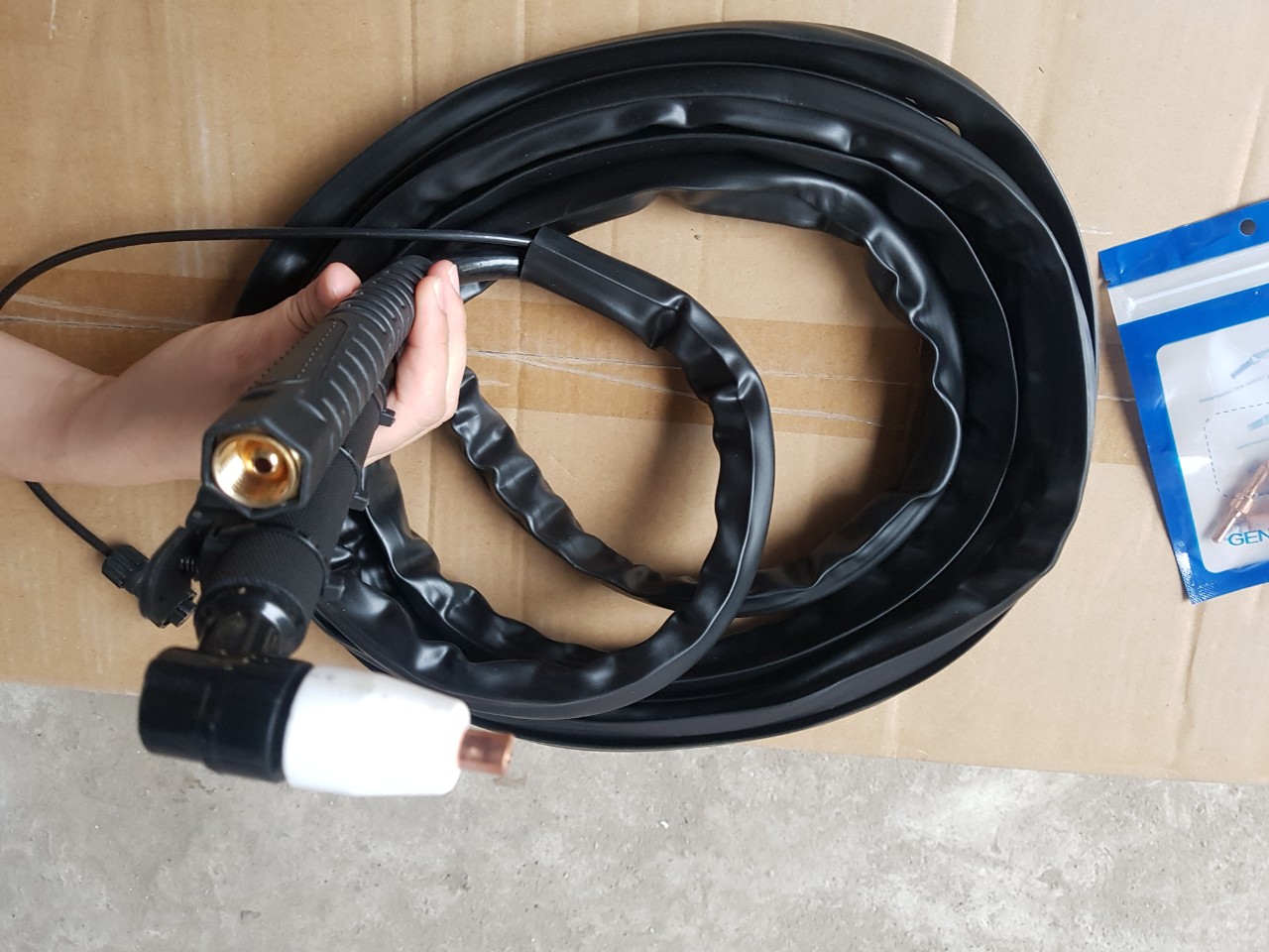 Mỏ cắt plasma pt-31, dây dài 4m, hàng chính hãng